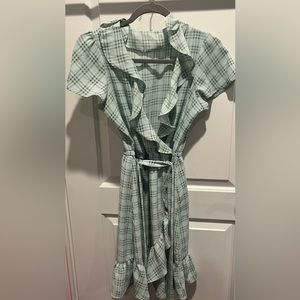 Girl Plaid Dress